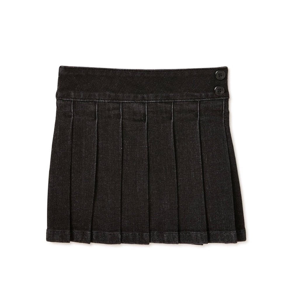 Garanimals black pleated skirt with shorts, 5T